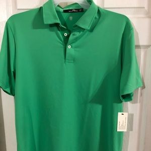 RLX Wicking Performance Golf Polo Shirt Green XL